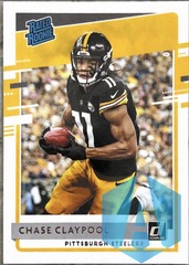 2020 Donruss Rookies Chase Claypool #327 Steelers